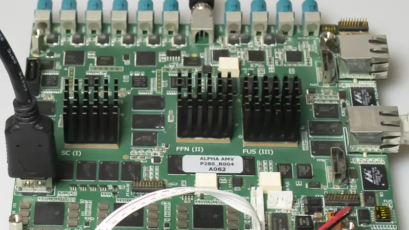 Texas Instruments based ALPHA AMV (Automotive Machine Vision) load balancing demonstrator – multi SoC