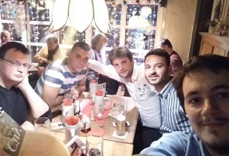 On-site support team in Darmstadt, November 2016